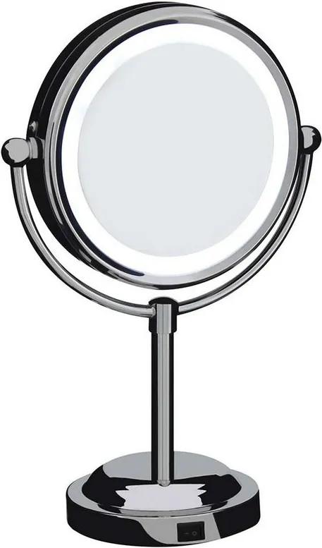 Espelho de Aumento Dupla Face Com Iluminação - Mor