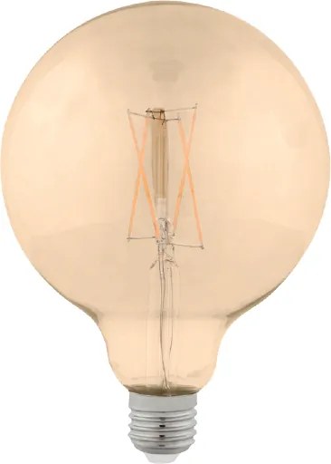 lâmpada BALÃO G125 vintage filamento led 2w Stella STH6337/24EQ