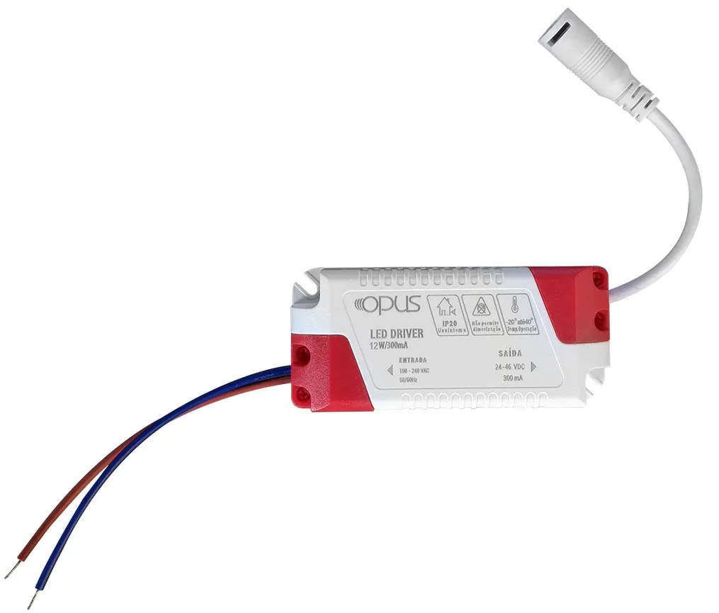 Luminária De Sobrepor Quadrado 12W 6500K Led Bivolt 17X17X3Cm Plafon |... (Branco)