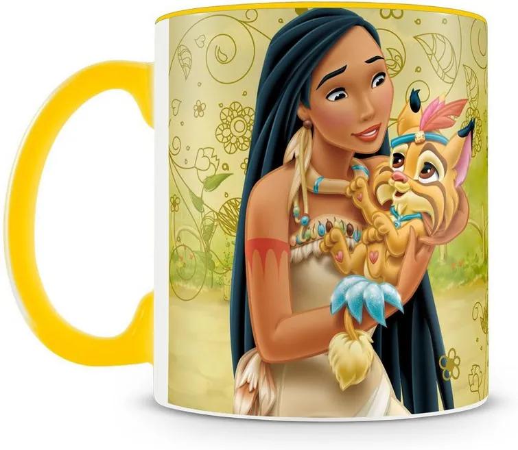 Caneca Personalizada Princesas &amp; Pets (Pocahontas)