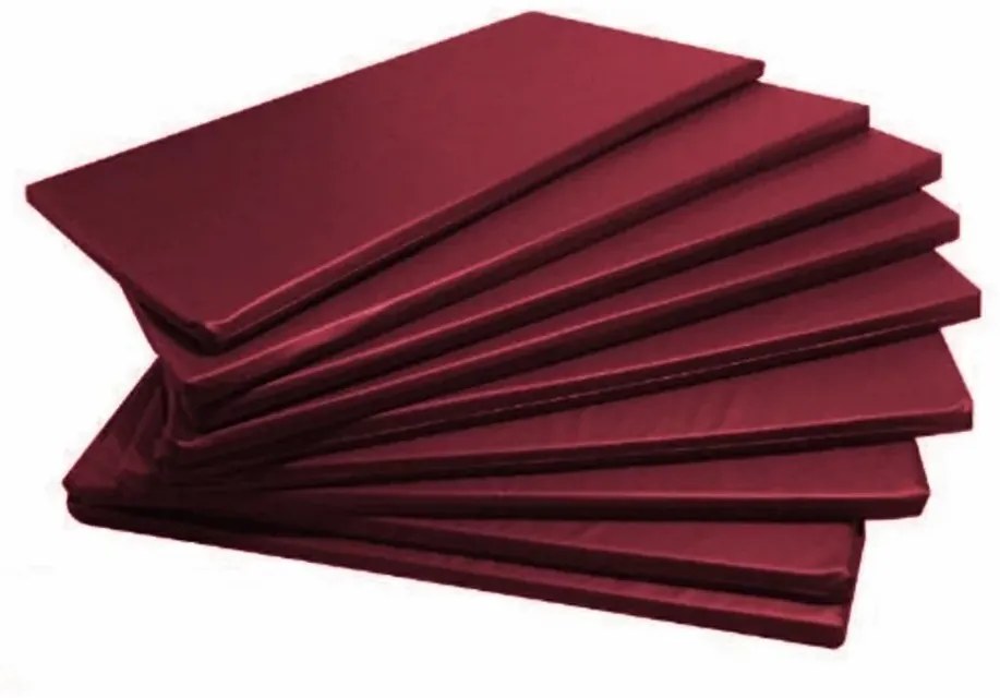 Kit 5 Colchonete Academia Espuma D33 Impermeável 100X60X3 (Rosa)