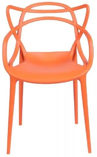 Cadeira Allegra Laranja PP Or Design