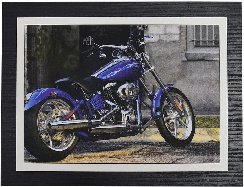 Quadro Decorativo Motorcycle - 30 x 23 cm