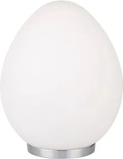 Abajur Metal Branco Egg