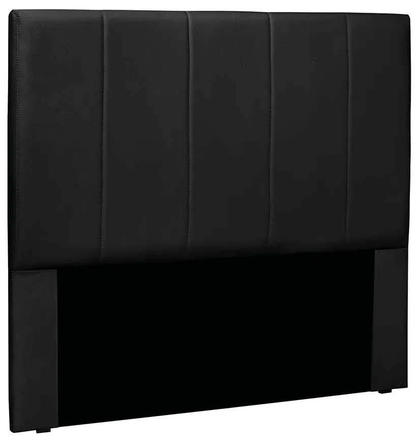 Cabeceira Cama Box King 195 cm Arizona Veludo S04 - D'Rossi - Preto