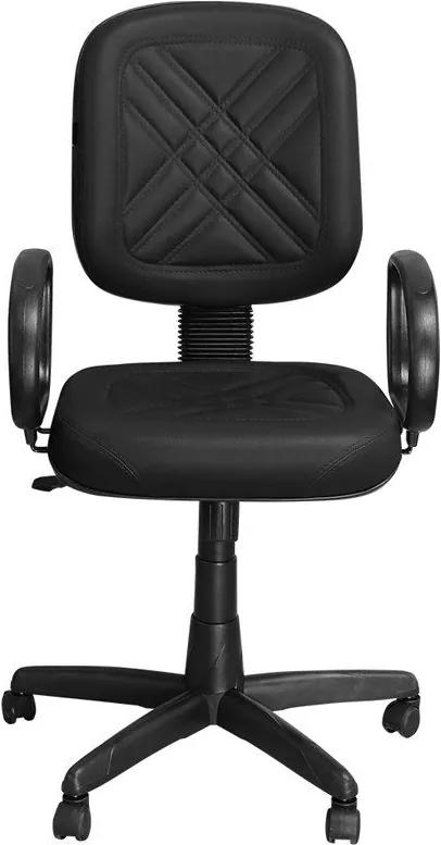 Cadeira para Escritório PD-01GPBP Giratória Preto - Pethiflex