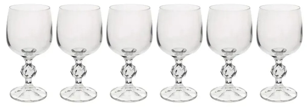 Conjunto 6 Taças Para Vinho Branco Claudia 190Ml - Bohemia