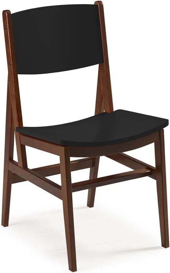 Cadeiras para Cozinha Dumon 87 cm 951 Cacau/Preto - Maxima