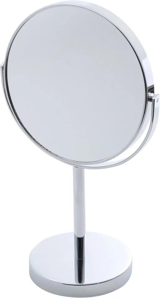 Espelho Duplo Rojemac para Banheiro de Ferro Cromado Prata