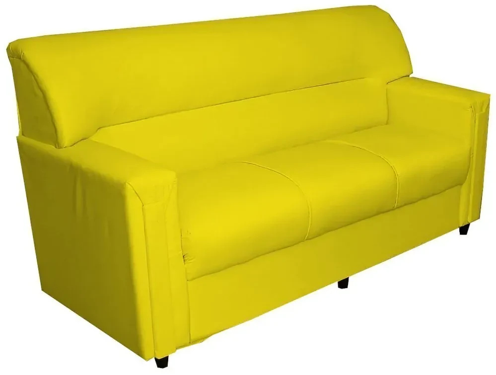 Conjunto Sofás Talismã 2 E 3 Lugares Orthovida (Marrom, Liso)