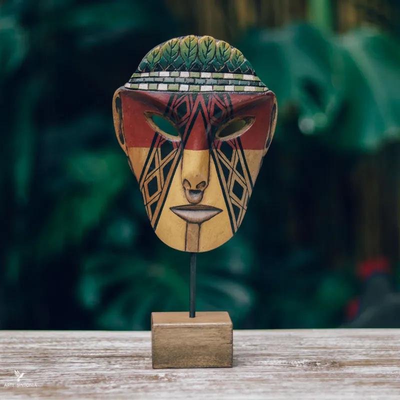 Máscara Decorativa Étnica Pataxó
