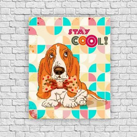 Quadro Decorativo Cachorro Beagle  47122169