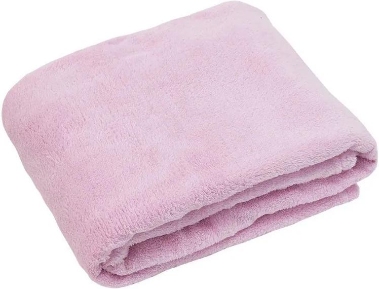 Cobertor Baby Liso 200g/m² - Rosa - Camesa