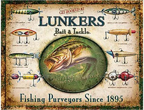 Placa Lunkers Fishing