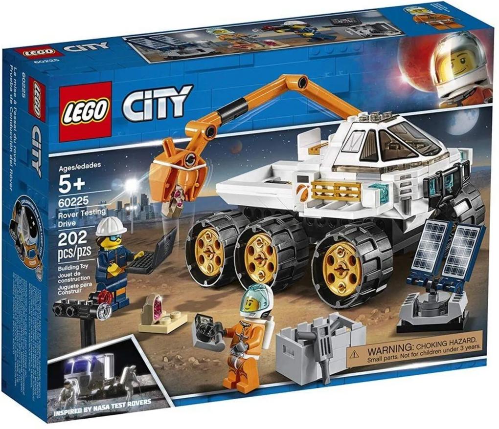 Lego City 60225 Teste de Condução de Carro Lunar - Lego