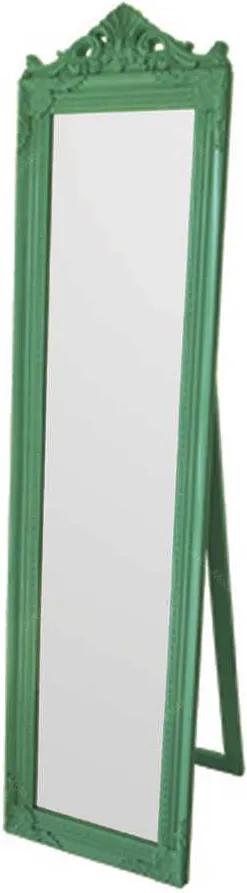 Espelho de Chão Majesty Frame Green em MDF - Urban - 160x40 cm