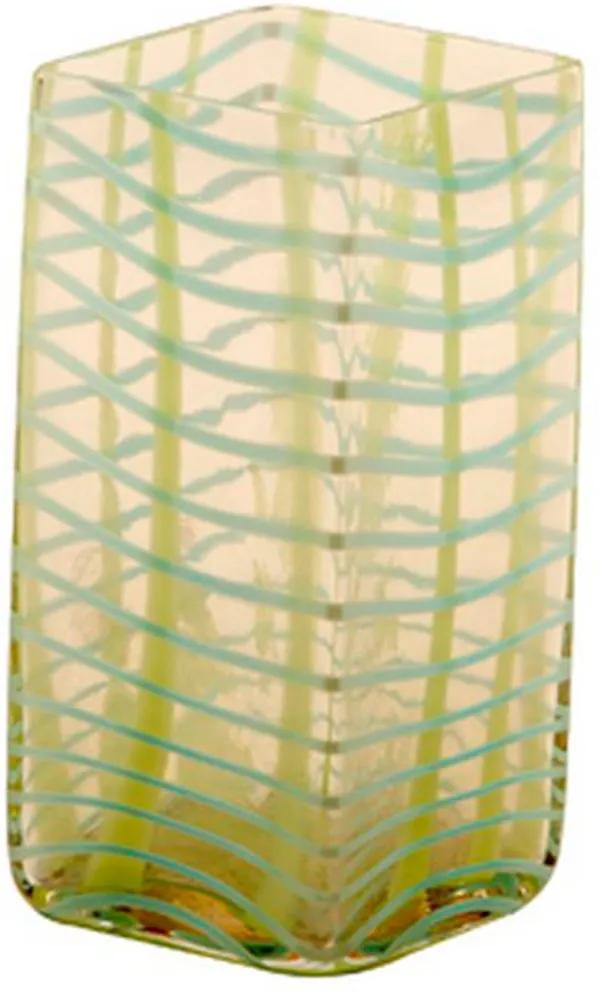 Vaso de Vidro Decorativo Ligth Green Pequeno