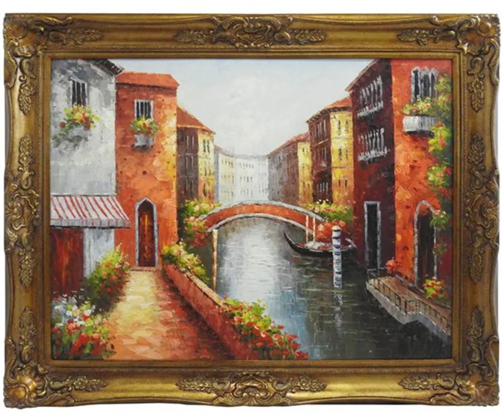 Quadro com Pintura a Óleo Veneza