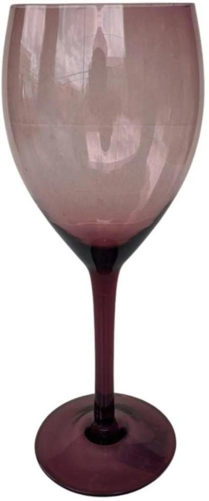 Jogo de 6 Taças Muret p/Vinho em Vidro Violet 450ml  - Euro