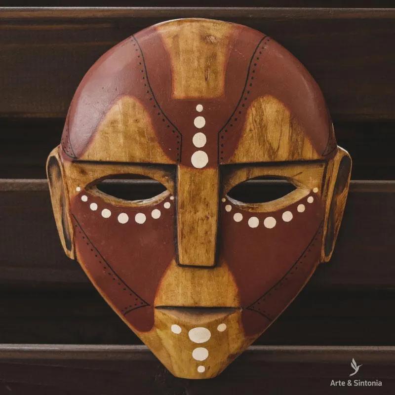 Máscara em Madeira | Artesanato Étnico