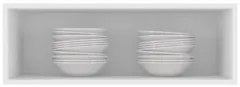 Armário de Cozinha Aéreo 70cm Pérola Z34 Branco             - Mpozenat