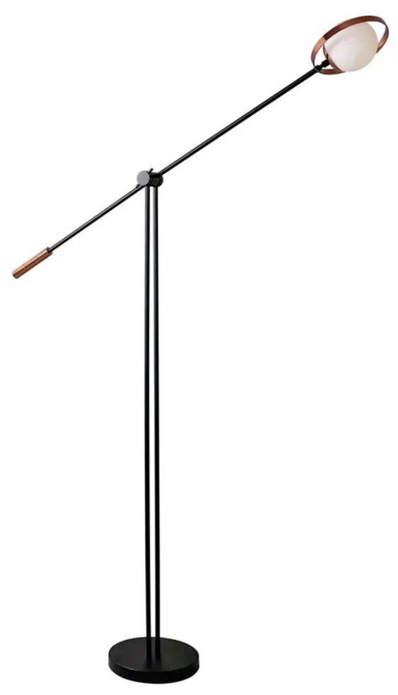 Coluna Viga 11,5X27X130Cm 01Xg9 Globo Ø12Cm - Usina 50045/1 (OL-F / DR-P - Verde Oliva Fosco / Dourado Brilho Polido, Cristal (Transparente))