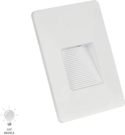 Balizador Clean LED Recuado Branco 2W Branco Frio 6500K - 25026004 - Blumenau - Blumenau