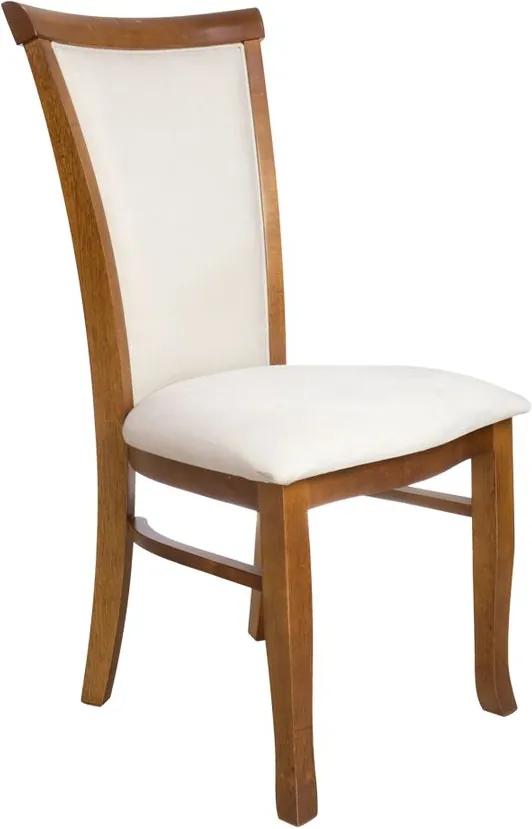 Cadeira de Jantar Monaco Estofada Pinhão Fosco - Wood Prime PTE 34517