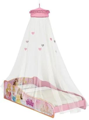 Mini Cama Infantil Princesas Disney Dossel Teto Rosa - Pura Magia