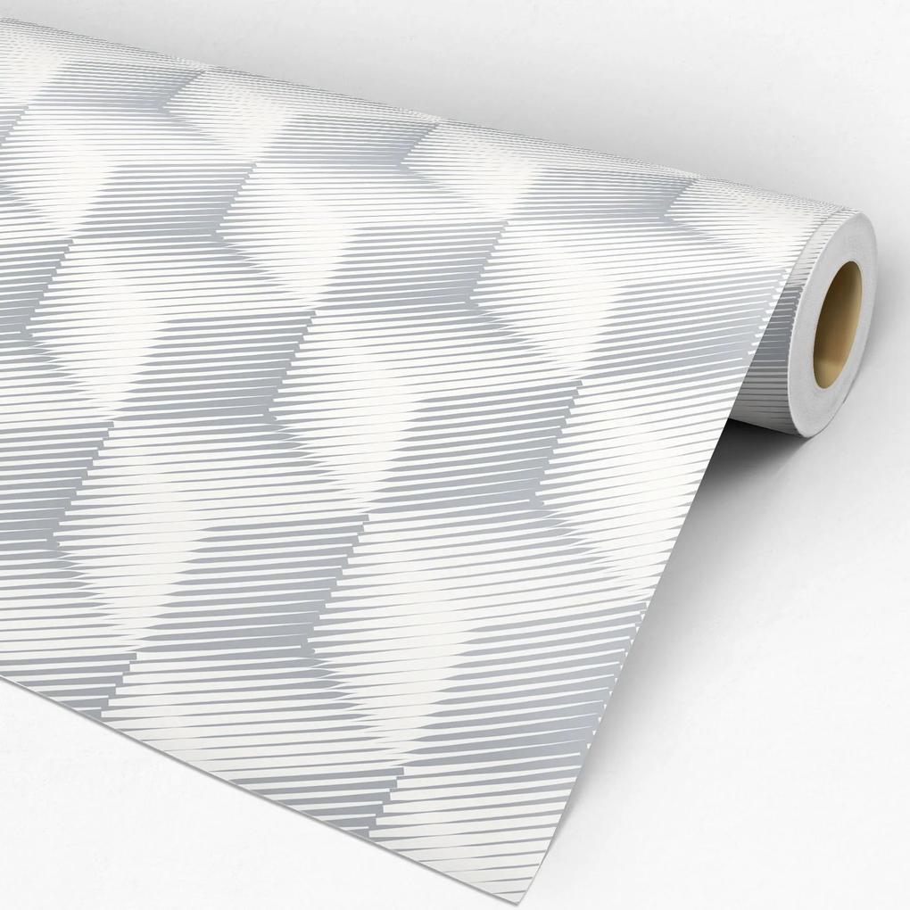 Papel de Parede Cubis White 0.52m x 3.00m