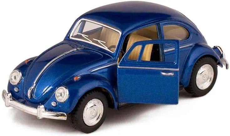 Miniatura 1967 Volkswagen Fusca Escala 1:32 Azul Classico