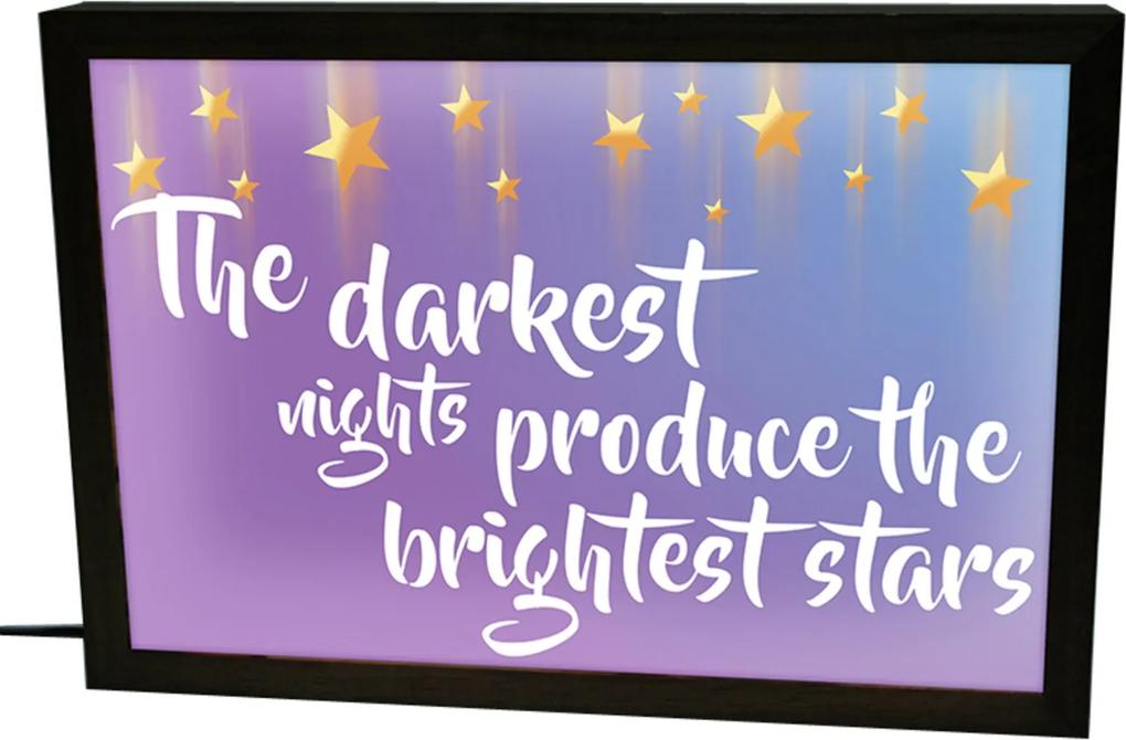 Luminária Prolab Gift LightBox Brightest Stars Preta