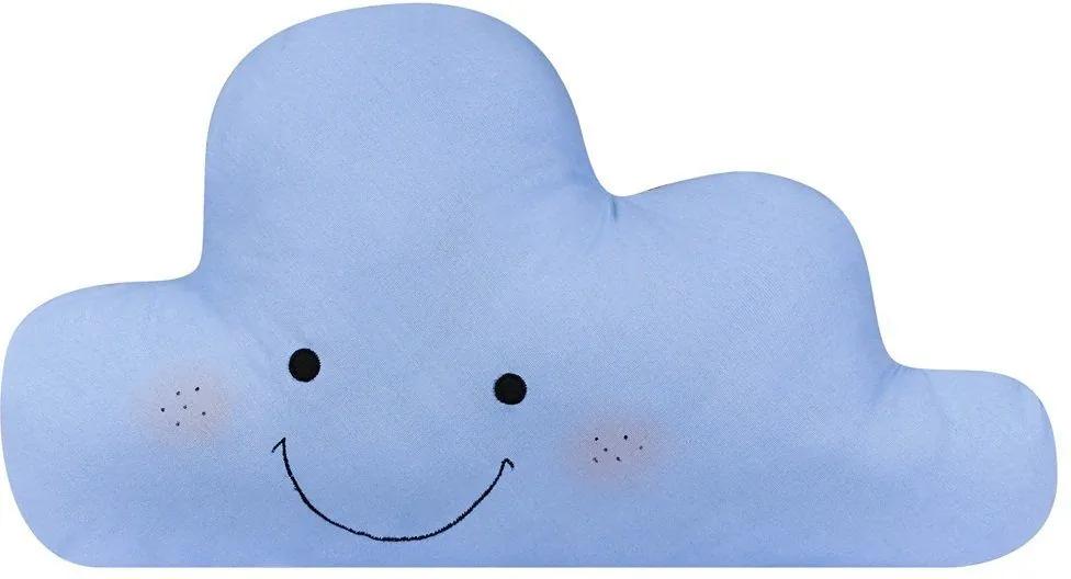 Almofada Decorativa Nuvem Feliz Azul