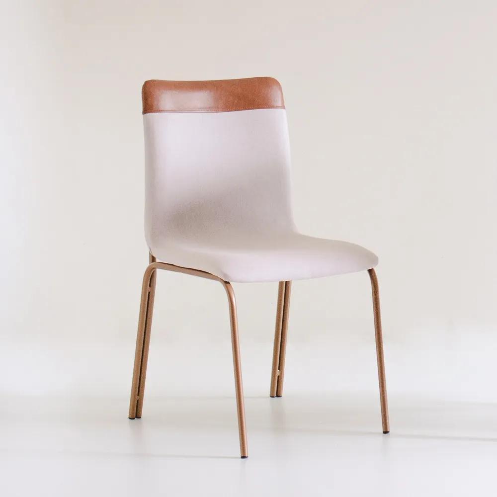 Cadeira Edith Estofada Anatômica Design Contemporâneo