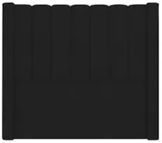 Cabeceira Casal Cama Box 140cm Claire Z04 Veludo Preto - Mpozenato