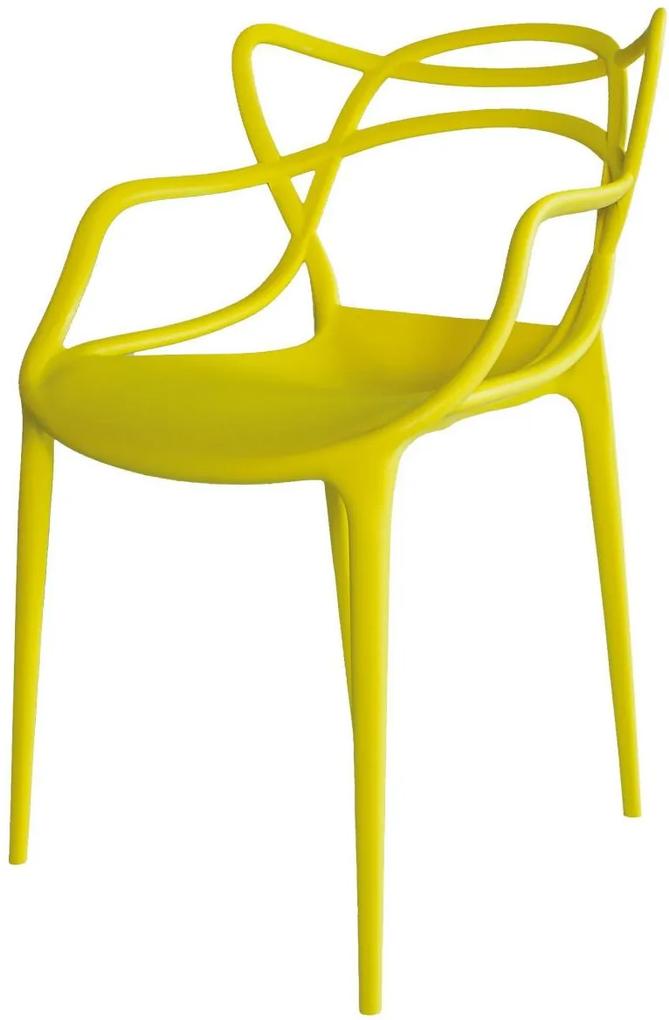 Cadeira Amsterdam Amarelo - 1 Unidade