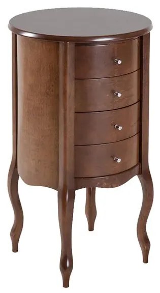 Barrica Clássica Luis Xv 4 Gavetas - Wood Prime SM 1029240
