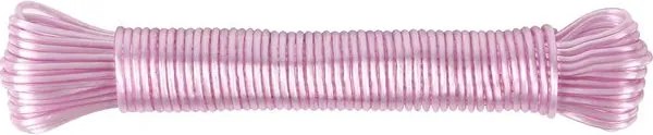 Corda Revestida para Varal 15m - Rosa