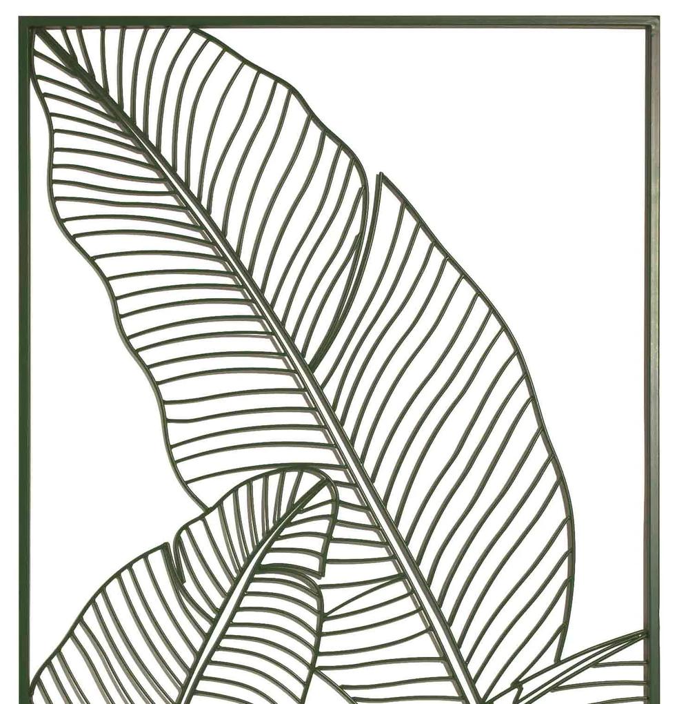 Adorno Decorativo de Parede em Metal Verde 103x59x1 cm - D'Rossi