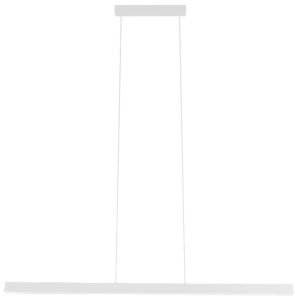 Pendente Led Aluminio 24W Luz Amarela Fit - BRANCO