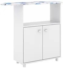 Balcão Com Tábua de Passar 2 Portas TP3050 Branco - Tecno Mobili