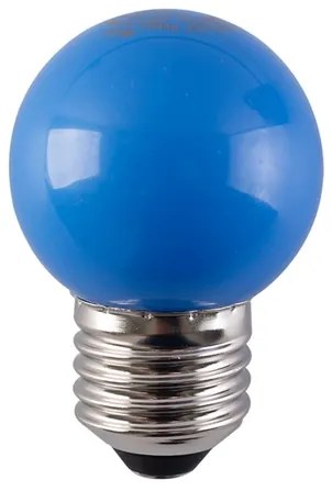 Lampada Led Bolinha Azul E27 1,2w 220 6lm