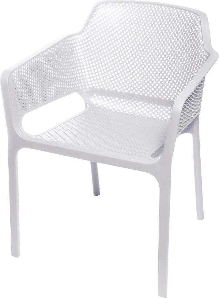 Cadeira Vega Upper Com Braço – Branca