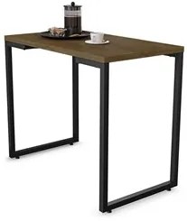 Conjunto Mesa de Cozinha Prattica Industrial 90cm e 2 Cadeiras Eames F