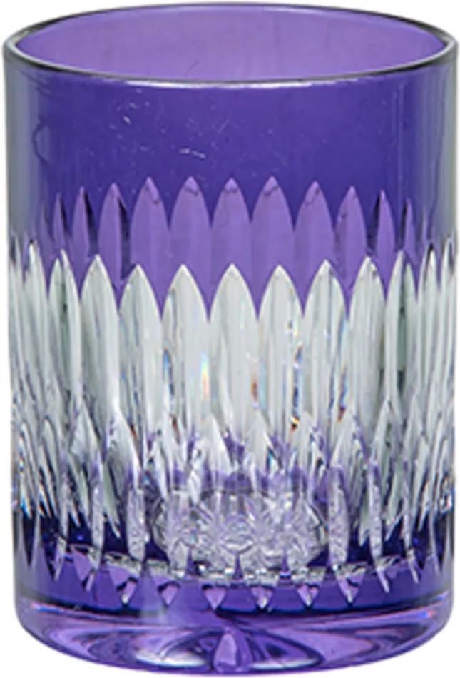 Copo de cristal Lodz para Licor de 120 ml – Violeta