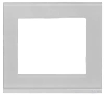 Placa Suporte 4x4 6 Postos Branco Orion Class