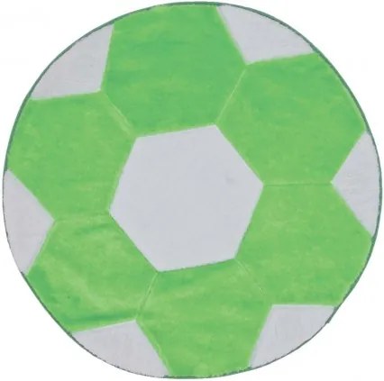 Tapete Formato Big Bola - Verde/Branco