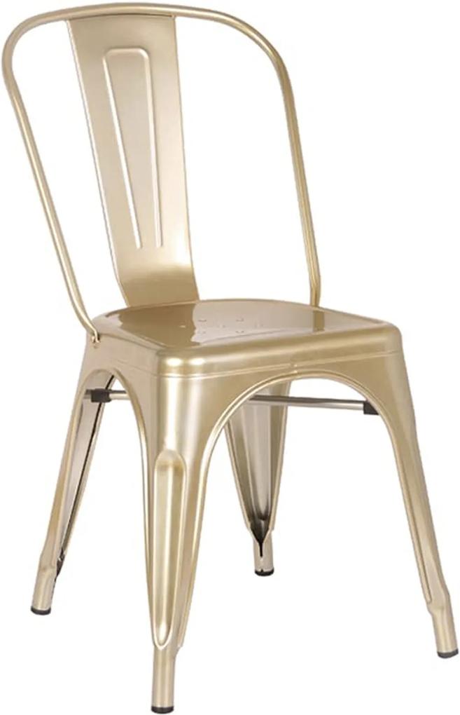 Cadeira Iron Dourado Rivatti Móveis