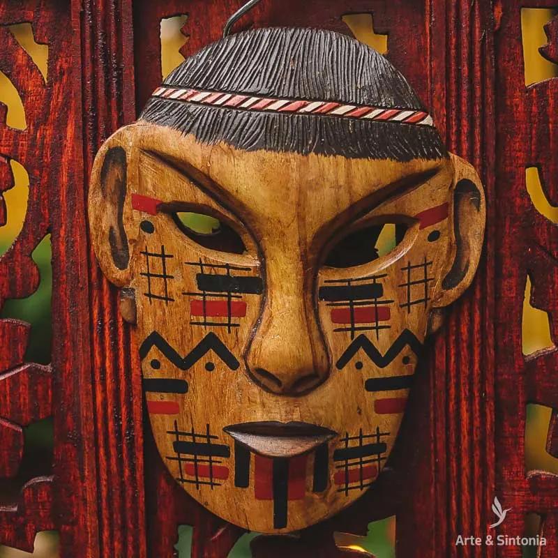 Máscara Decorativa Étnica | Tukanos