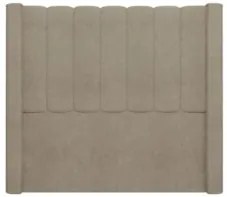 Cabeceira Casal King Cama Box 195cm Claire Z04 Boucle Capuccino - Mpoz